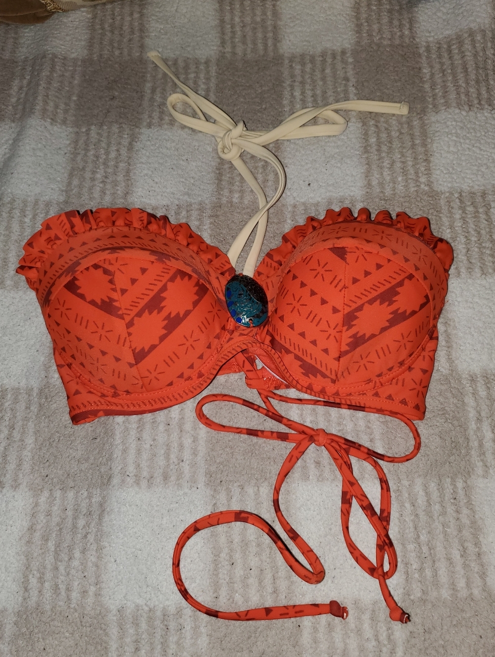 Hot Topic Disney Moana Heart Of Te Fiti Swim Bikini Top - Picture 13 of 15